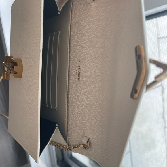 YSL Monogram Leather Chain Bag - Picture 6 of 9